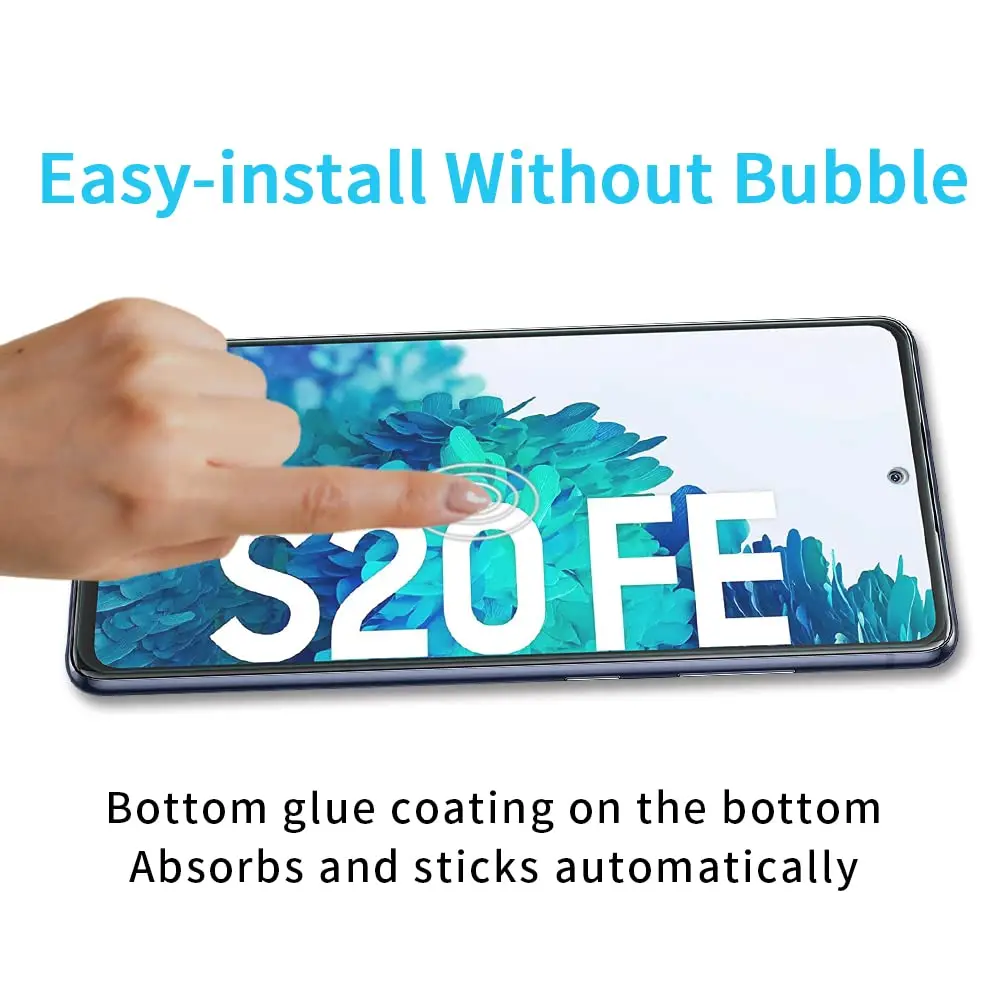 Für Samsung Galaxy S20 FE 5G Gehärtetes Glas Displayschutzfolie Kristall HD Klar Anti Spy Peep Scratch Privatsphäre SELEKTION Freies Schiff – Detail 7