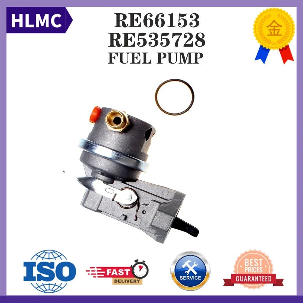 Aftermarket New Fuel Pump RE66153 RE535728 For 310E 310G 310J 310K 310SJ 310SK 315SJ 315SK 325J 325K 325SK 410G 410J 410K 710D