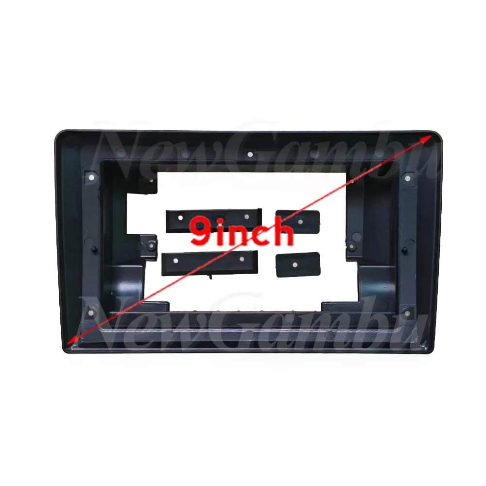 9 Inch Car Radio Installation ABS PC Plastic Fascia For KIA K7 2018 LOW-END Plane Frame No Cable