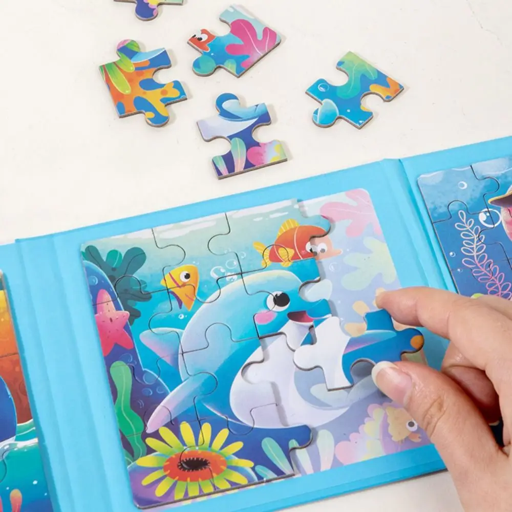 

Panda Puzzle Forest Animals Ocean Elephant Cartoon Animal Jigsaw Building Block Home Decor Numbers Jigsaw Puzzle