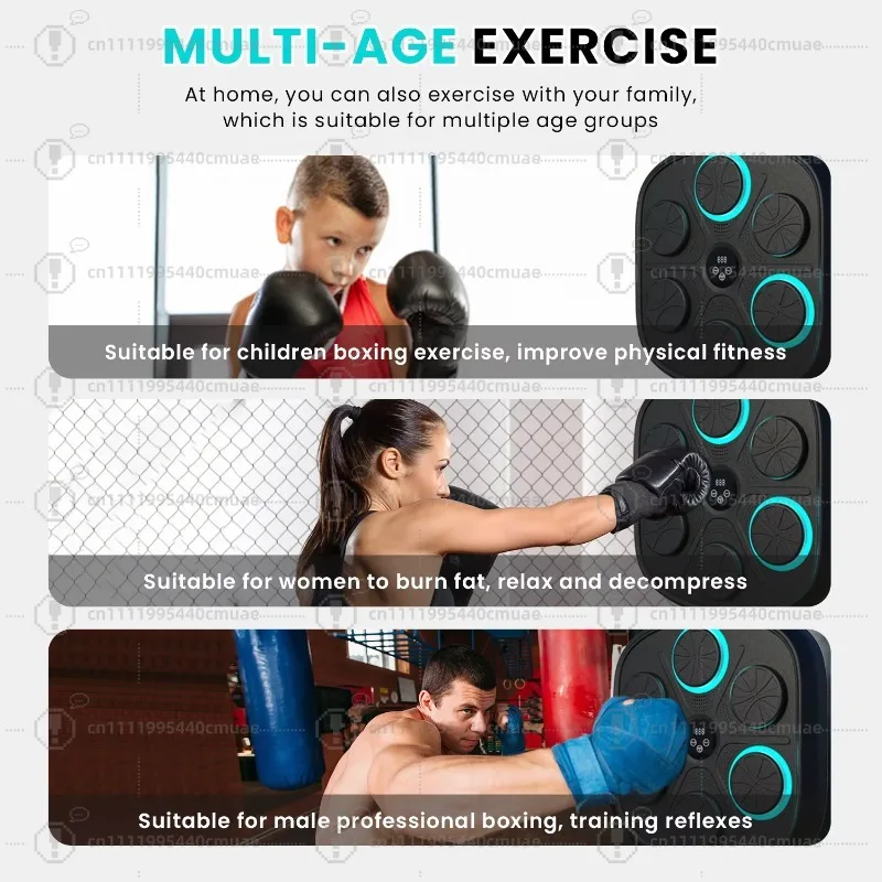 Hot Sale Music Boxing Machine With Gloves Adult Wholesale Free Sample Blow Mat Music Boxing Target Boxing Machine