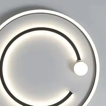 

Современная светодиодная потолочная люстра «Космос и Луна» для детской, спальни, кухни, круглая, для домашнего декора, лампа