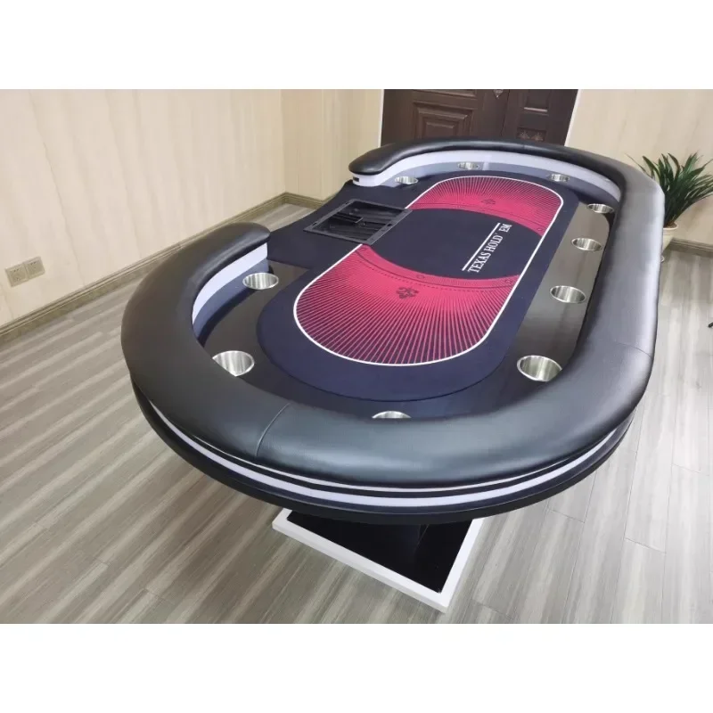 حار بيع بوكر بوكر الجدول الشطرنج غرفة مخصصة سطح المكتب القماش وسادة تكساس الجدول #4