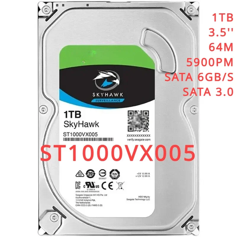 

For 3T 2T 1T ST3000VX010 ST2000VX008 ST1000VX005Kuying 3t mechanical hard disk special for 3tb monitoring video recorder