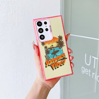 Phone Case for Samsung Galaxy A73 72 71 56 55 54 53 52 51 50 30 20s 15 12  Clear Cover Summer Vibes
