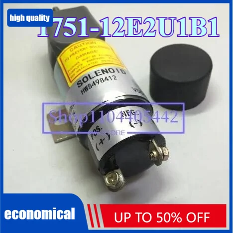 1751-12E2U1B1 Excavator Parts Diesel Fuel Shut Off Solenoid Valve SA-4984-12 77402 for S40 S45 S60 S65 Shutdown Stop Solenoid