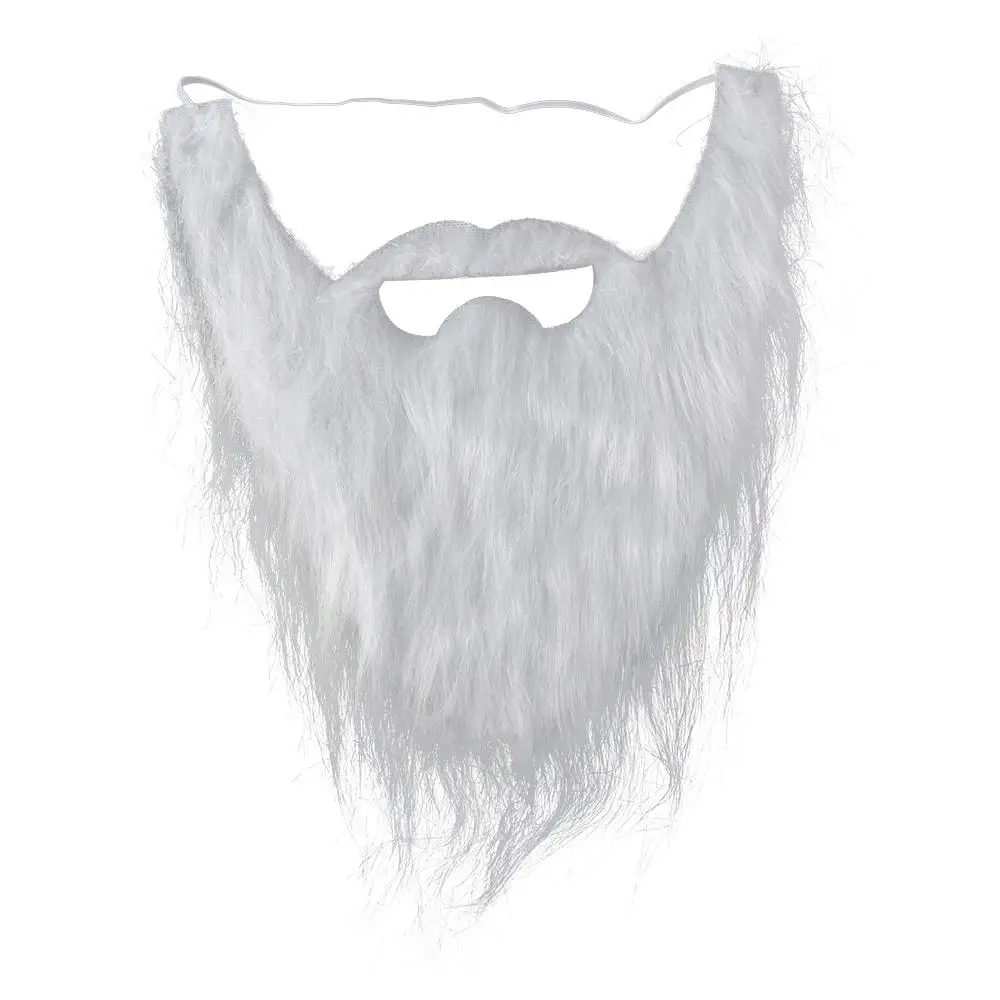 Artificial Beard Realistic Fake Beard Fake Beard Long Fluff Halloween Fake Mustache Handmade 30cm Halloween Costume DIY