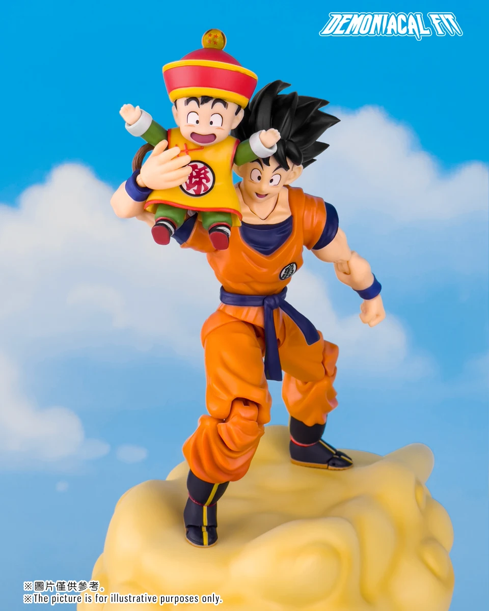2025 デモニアカルフィット ドラゴンボール SHF 超サイヤ人 孫悟空＆孫悟飯 キッド・キントウ アニメアクションフィギュア DBZ フィギュア おもちゃ ギフト