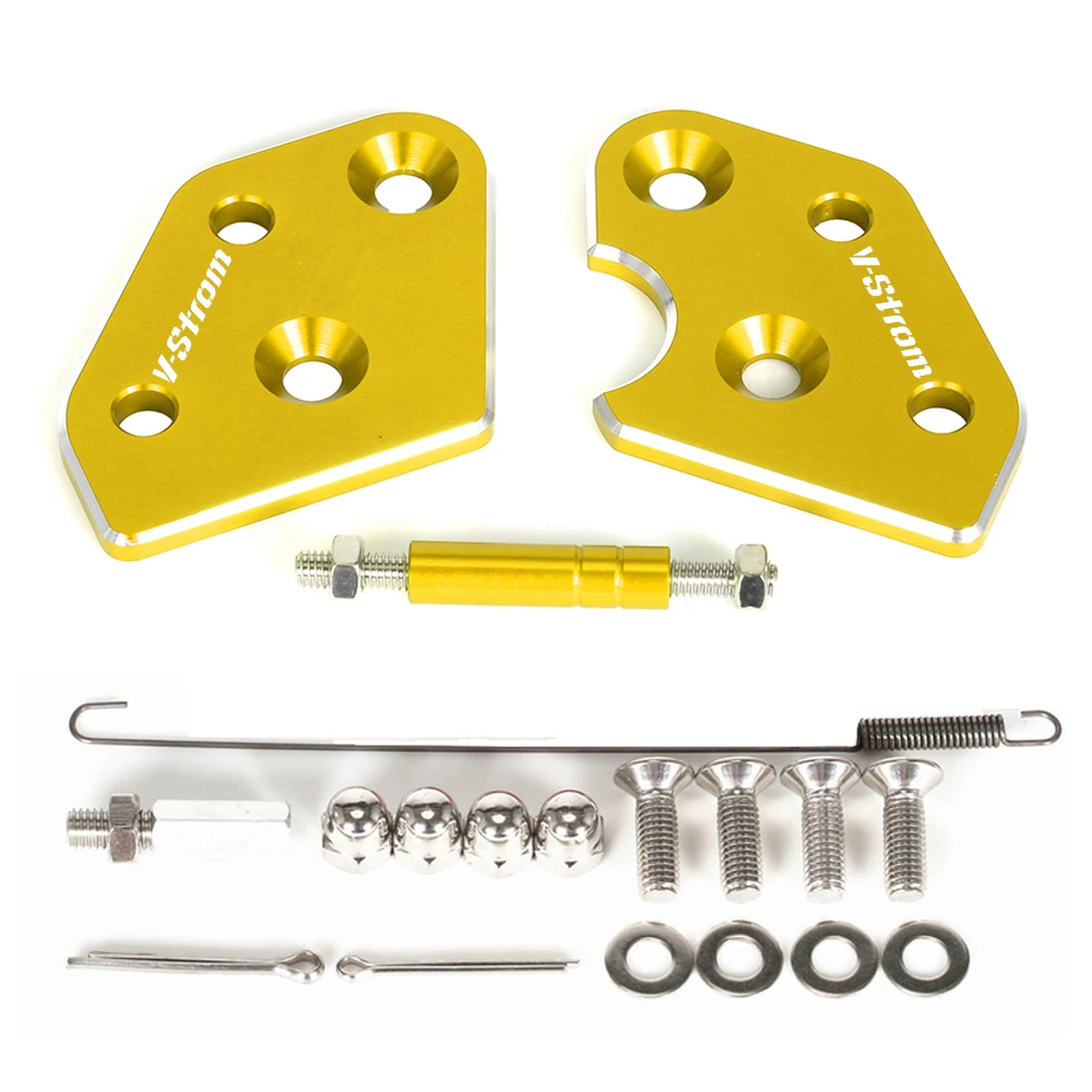 For SUZUKI DL650 DL1000 DL V-Strom 650 VStrom 1000 Motorcycle Accessories CNC Footrest Footpeg Lowering Drop Link Bracket Parts