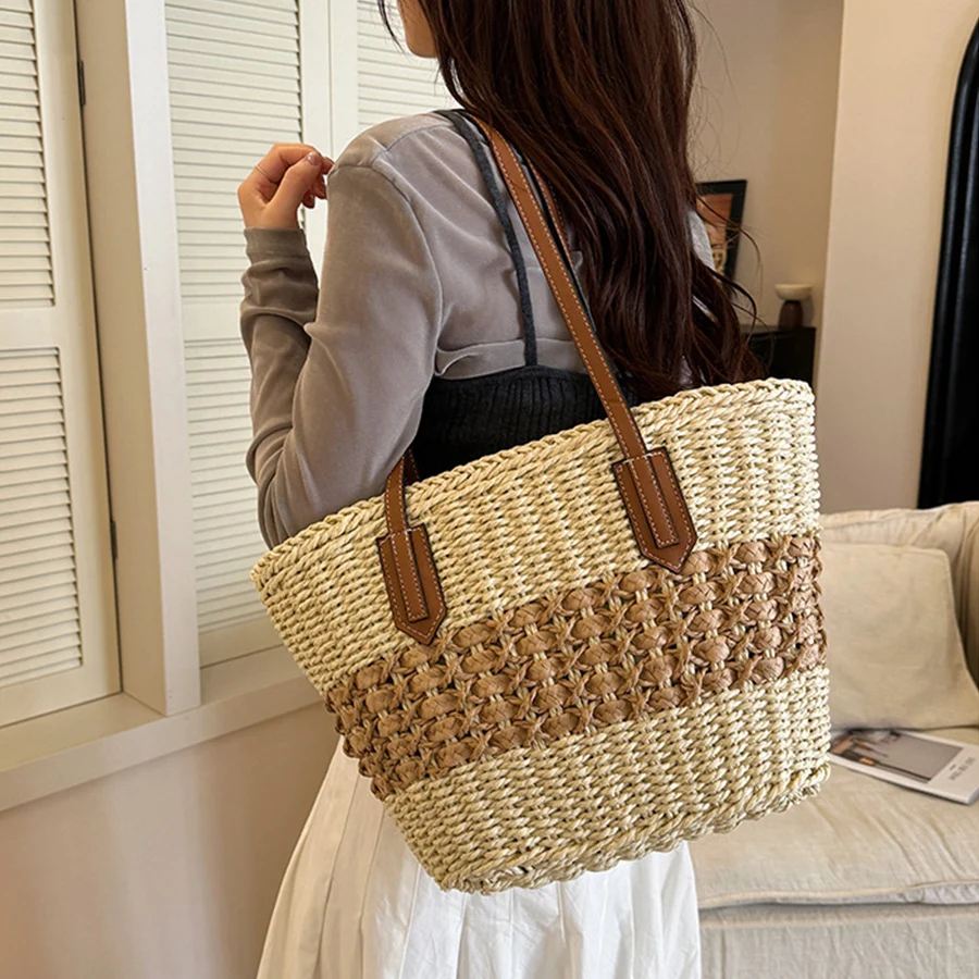 Summer Straw Bags for Women Ba - огляд і ціна Crochet Bag Raffia
