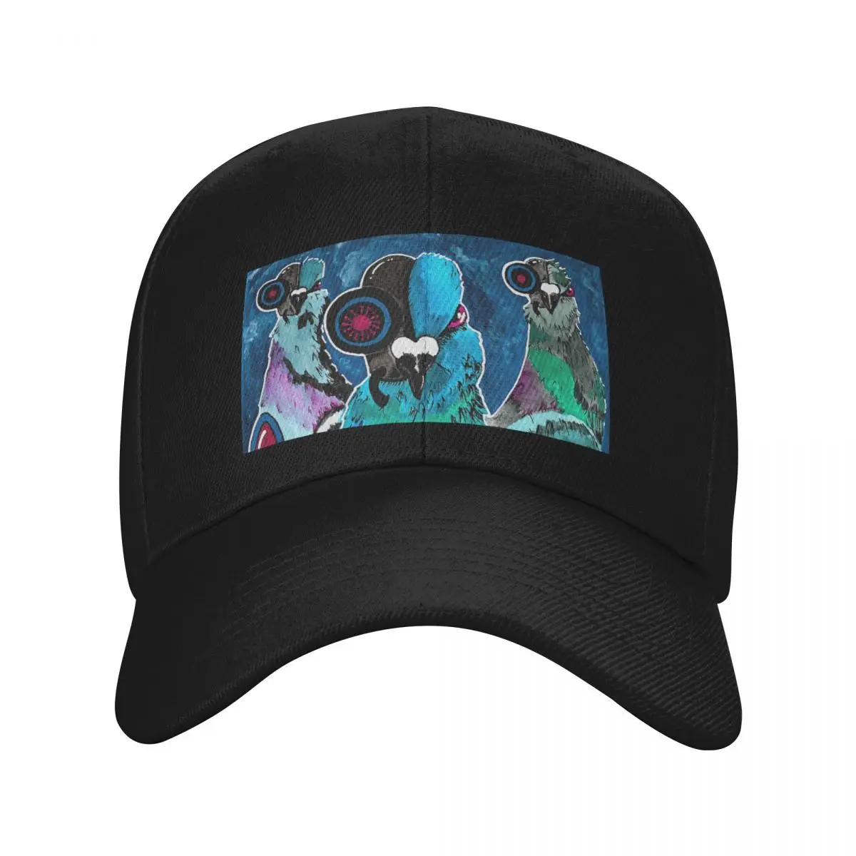 Fashion Cyber Pigeons baseball cap Commuting Versatile Cap For Women