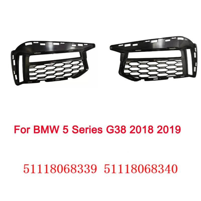 

For BMW 5 Series G38 2018 2019 Front Bumper Fog Light Frame Grille 51118068339 51118068340