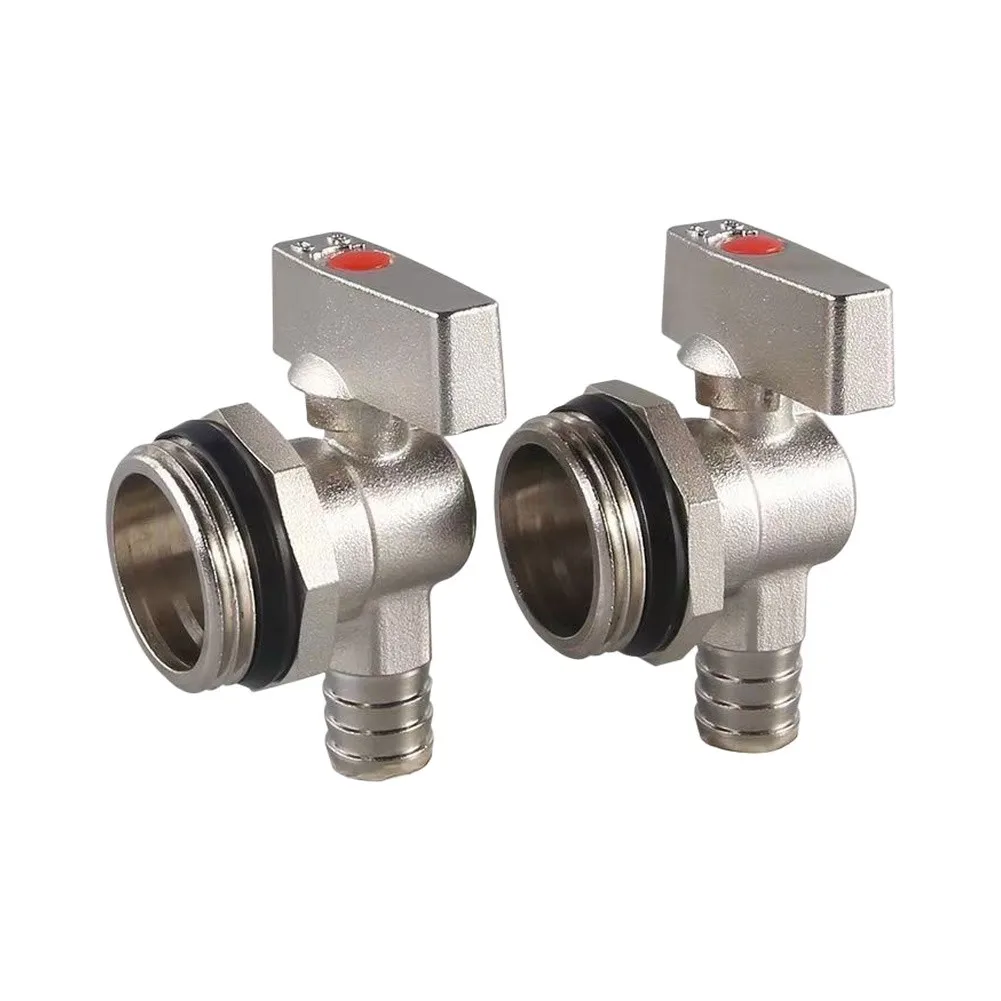 Drain and Air Release Valve for Floor Heating Systems Compatible with Standard Hydronic Radiator and Geothermal Loops