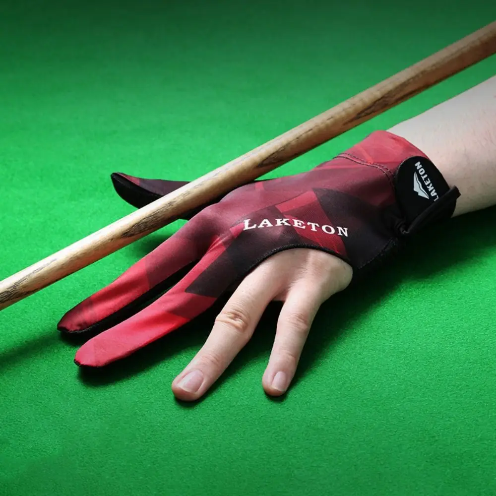 High Quality Half Finger Billiards Gloves Light Breathability Billiards Accessories Thin Elastic Snooker Gloves