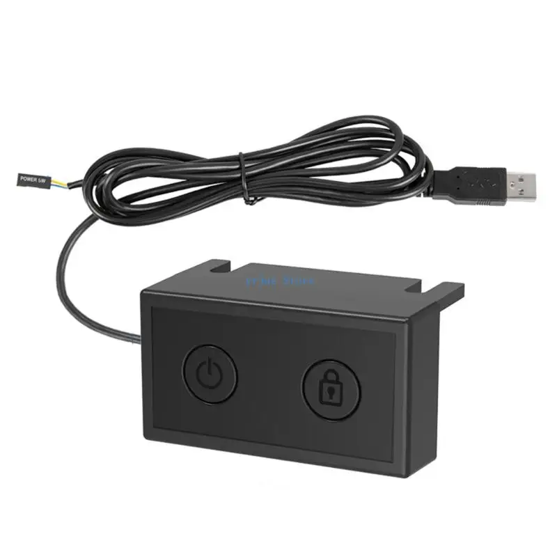 

583D PC Power Switches Power Computer Power Powerces Block Ecren Butoon