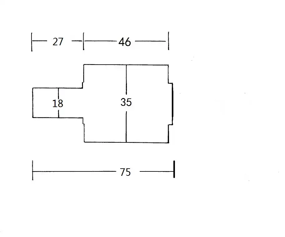 FOR Kubota corn harvester modification accessories, water pump bearing W35-75 1735075, replace W7R076