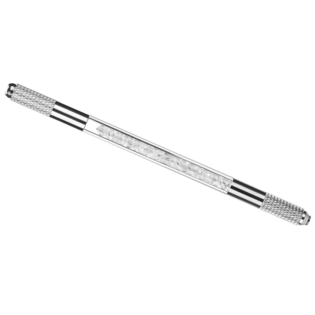 

Precision Microblading Pen Acrylic Eyebrow Tattoo Tool Reusable Handheld Device for Professional and Beauty