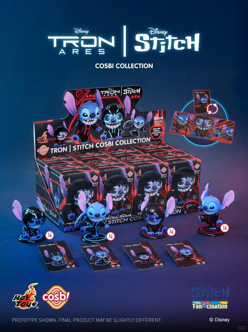 ألعاب ساخنة TRON غرزة سلسلة متعصب كوسبي Kawaii غرزة صندوق أعمى نمط جديد أنيمي المحيطة اللعب العصرية الشكل الاطفال المشجعين هدية