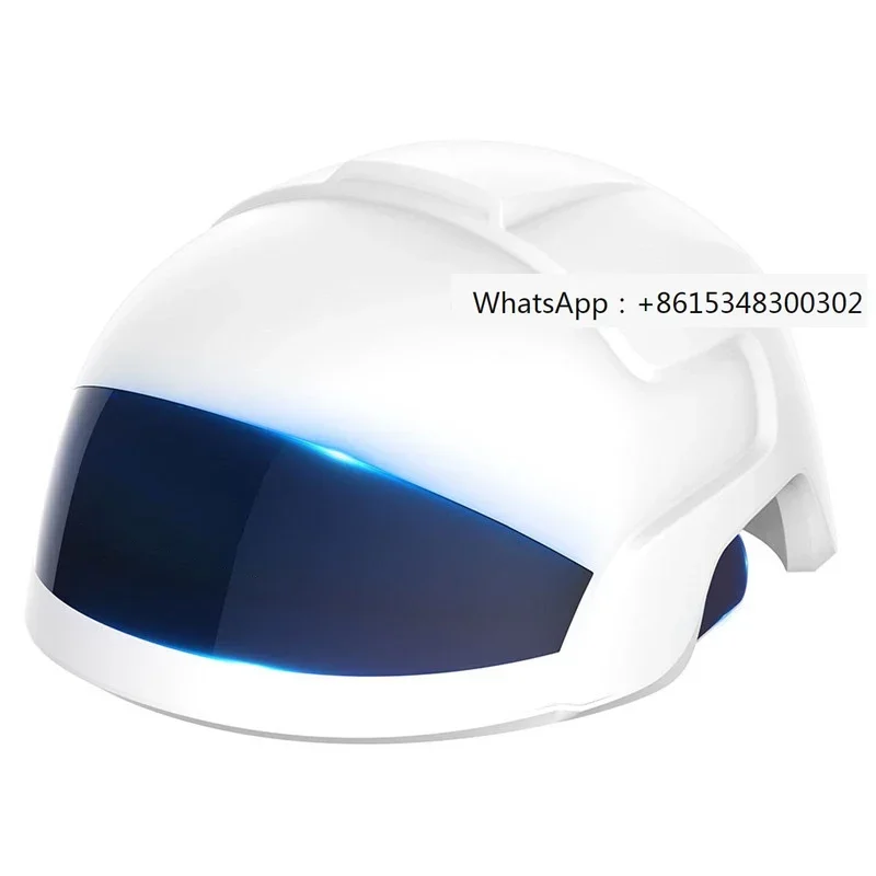 Low EMF hair regrowth hat Oil control and anti-shedding red light laser helmet laser growth hat pdt laser cap device