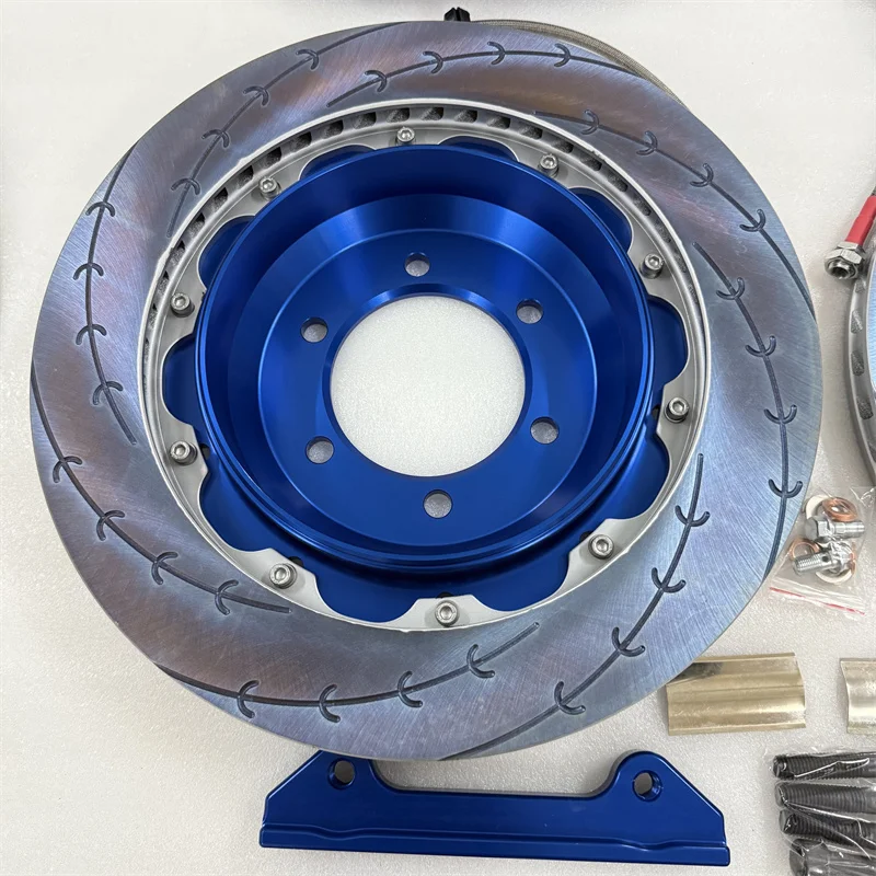 

6 Pot Ec670 Caliper with 355 * 32mm Kit S3 A4 S5 B8 A6 C7 C8 Q5 Q7 t Racing Accessories