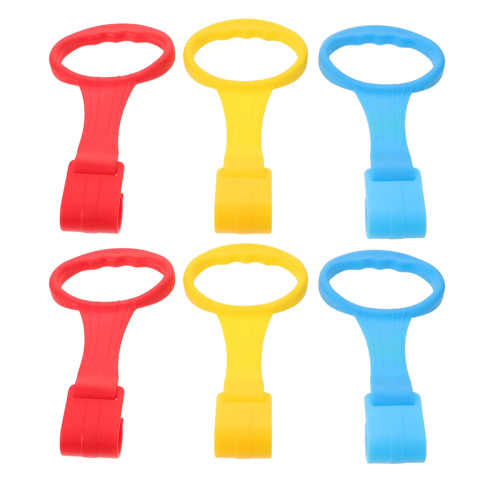 6Pcs Baby Standing Rings for Crib Reinforced Grip Infant Pull Handles Baby Playpen Walking Assistance Support Rings