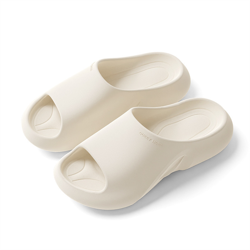 Gacimy Women Summer New Platform Slippers Casual Indoor Soft House Sandals Outdoor Fashion Men Beach Shoes Non-slip Bath Slides