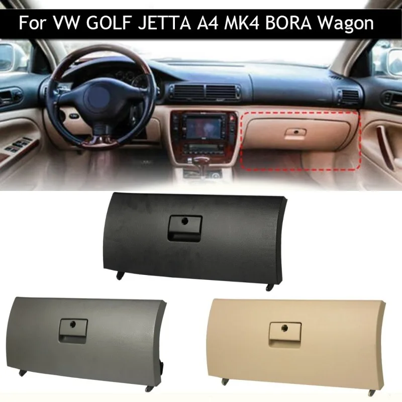 For VW Jetta A4 MK4 BORA Wagon 2001-2008 Car Accessories Console Glove Box Door Cover Plastic Glove Garbage Box Lid 1J1857121A