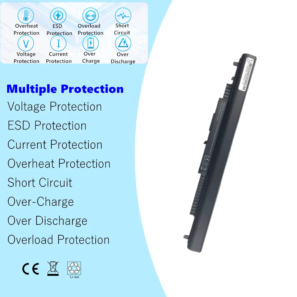 2200mAh 14.4V Battery HSTNN-LB6V for HP Pavilion 14-ac0XX 15-ac0XX 240 250 255 245 G4