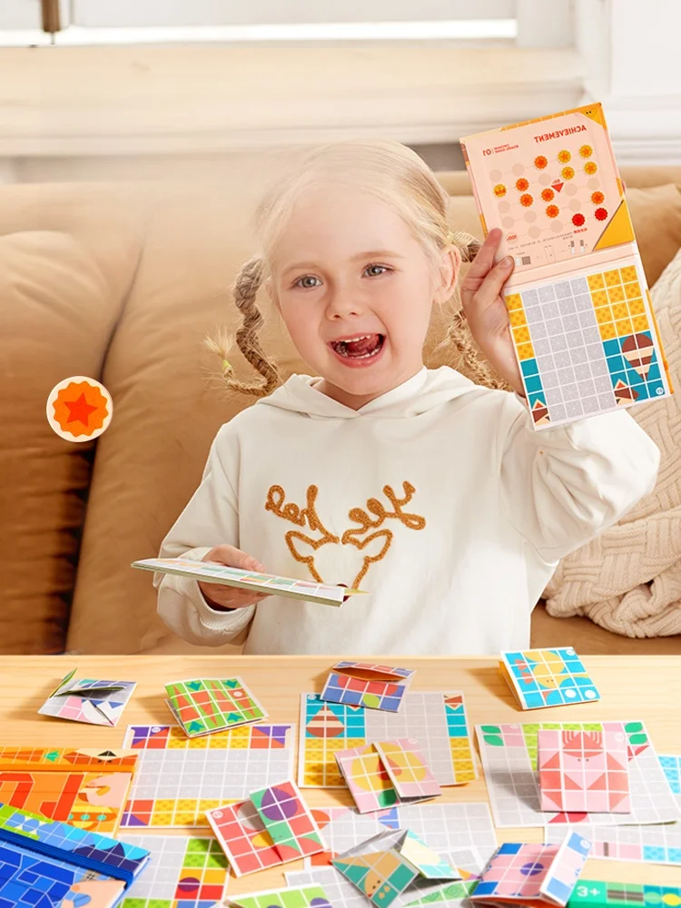 

Mideer Eonal Toys Fun Space Logic Attention Training Настольные игры Детские бумажные игрушки Игровые наборы для развития nce