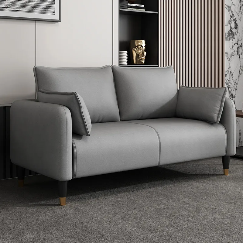Sofá Moderno y Relajante para Sala de Estar, Sofá de Lujo para Sala de Estar, Suave, Cómodo y Elegante, Muebles para el Hogar, Muebles para Hotel