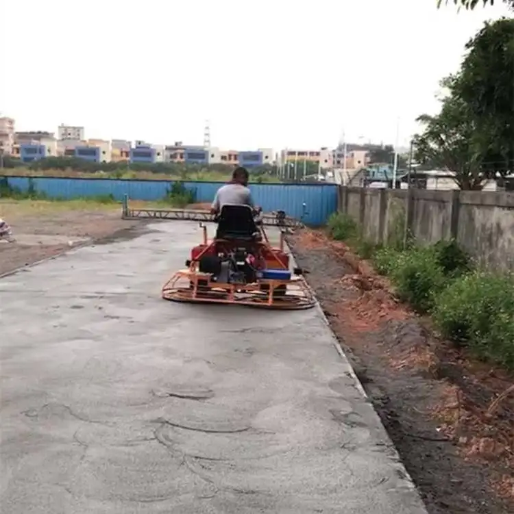 Factory Supply Floating Polishing Electric Ride on Trowel Concrete Leveling Machine