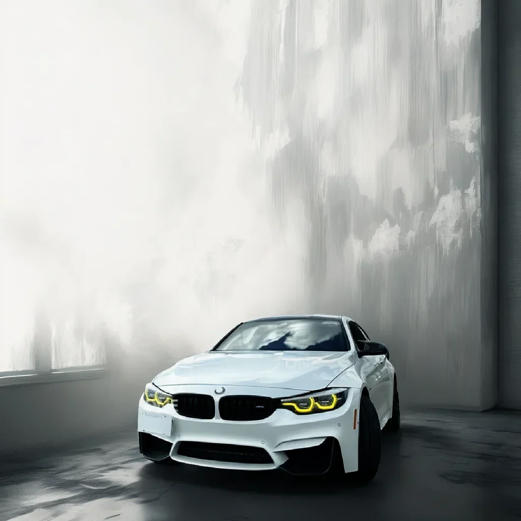 For BMW 4 series M3 M4 F32 F33  F36 F80 F82 F83 420 425 Dual-Color DRL Module yellow and white LED panel daytime running light