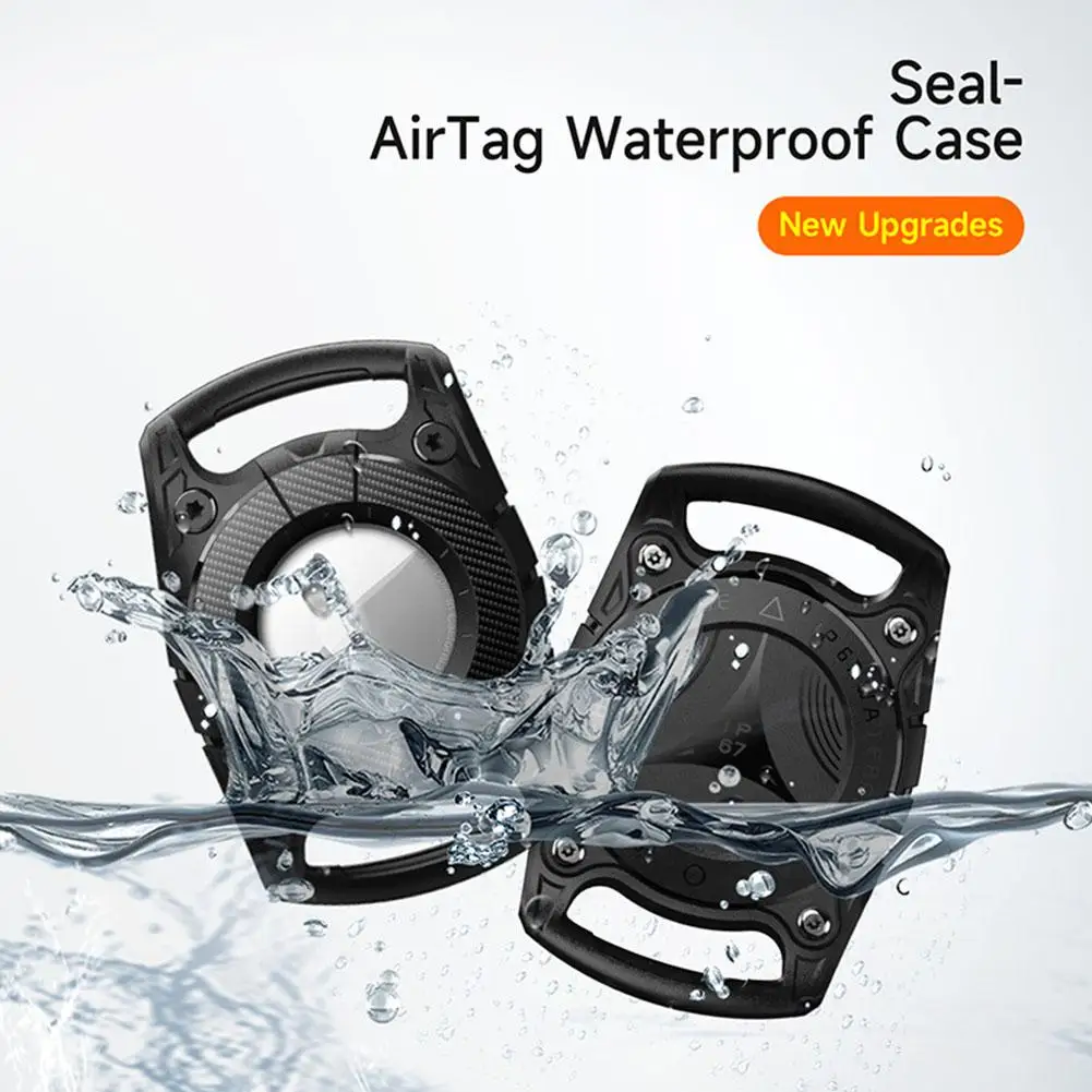 غطاء كامل 360 درجة مقاوم للسقوط لهاتف أبل، حافظة مقاومة للماء للكلاب والقطط والحيوانات الأليفة لحقيبة Airtags