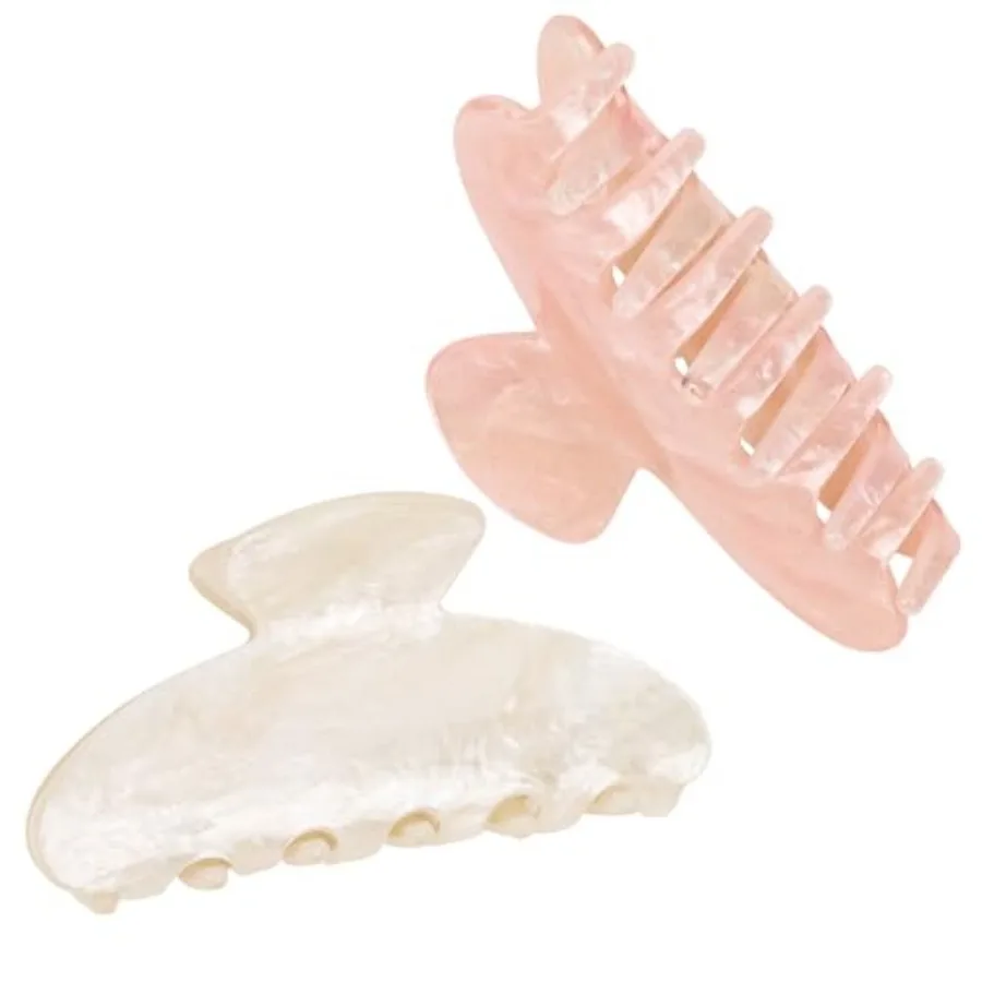

2 Pack Hair Claw Clips for Women Acrylic Claw Clips for Thick Hair Non-slip Clip for Hair Large Claws Hair Accessories for Wome
