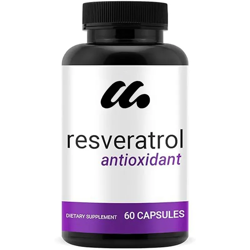 แคปซูล Resveratrol 98% ความบริสุทธิ์สูง-สารต้านอนุมูลอิสระ-60แคปซูล