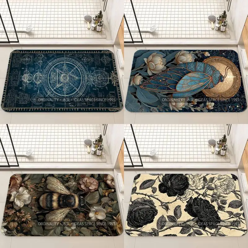 

Sci-Fi Geometric Pattern Living Room Decoration Home Sofa Non-Slip Carpet Study Bedroom Tatami Children'S Soft Floor Mat