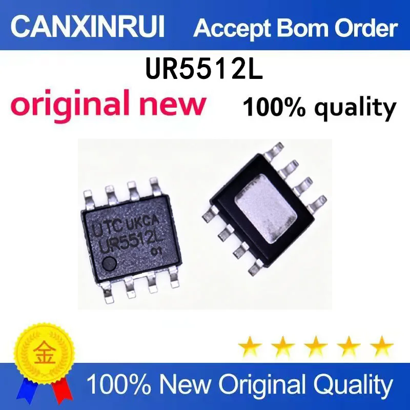 

（5-100 pieces）New stock UR5512l-SH2-R UR5512L SOP-8