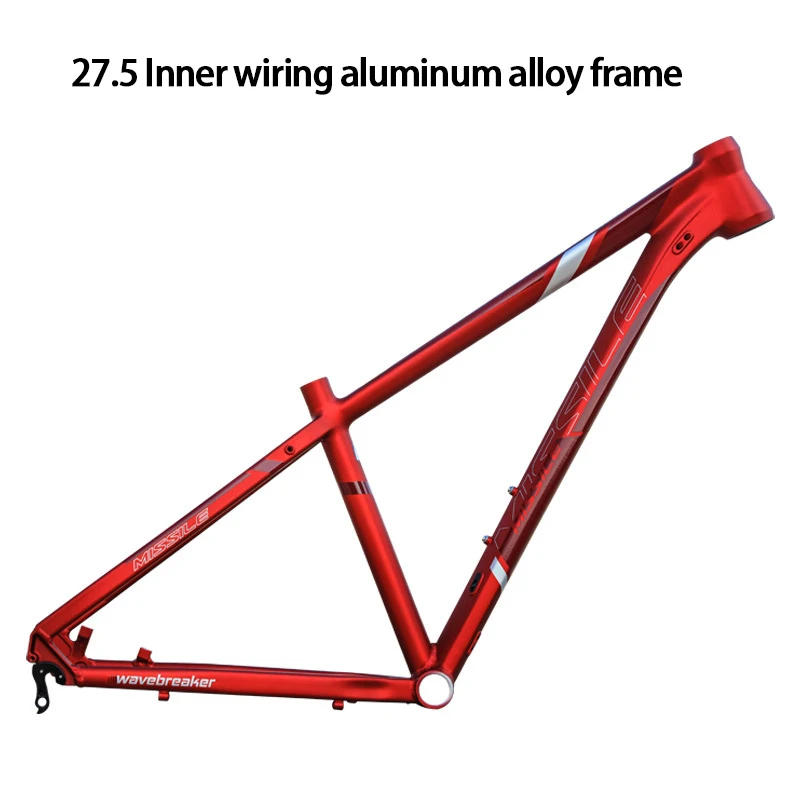 27.5 ER Missile Wavebreaker MTB Bike Aluminium Frame Ultra-light Disc Brake Internal Cable Mountain Frame Bicycle Accessories