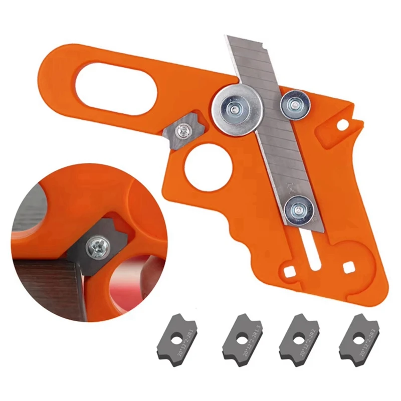 2025 New Manual Edge Trimmer Veneer Edge Cutting Tools Woodworking Chamfering Planer Wood Chamfering Fillet Scraper