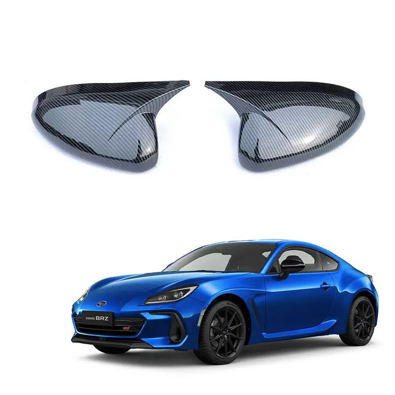 

Для Subaru BRZ/GR86 2022+ DC стиль Hydro-Dip углеродное волокно ABS зеркальные крышки с клейкой 3M внешние аксессуары