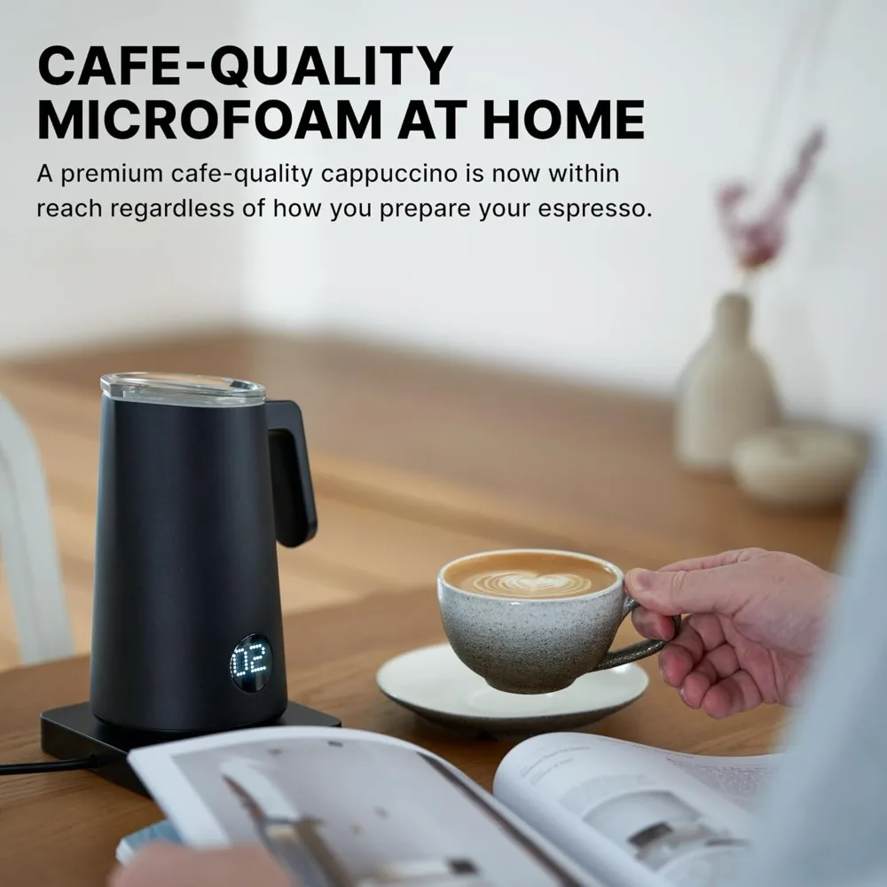 

Революционная машина для приготовления молока из микропены без помощи рук для кафе — качественная пена, аксессуары для кофе-бара для молочных продуктов