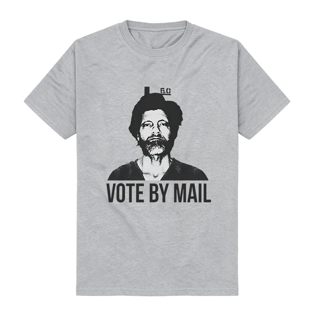 Unisex Streetwear Unabomber Ted Kaczynski T-shirt Retro Graphic Print Tshirt Summer Short Sleeve Cotton Fashion Tees Casual Top