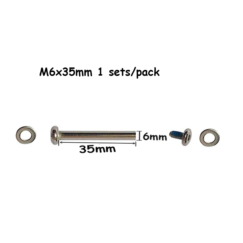 4 sets of luggage accessories, stainles steel luggage screws, luggage wheel bolts, and 5 L-shaped wrenches 4.0mm