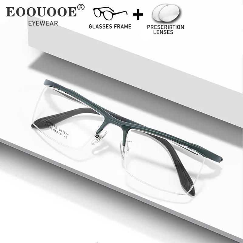 

Men Sports Glasses Running Cycling Anti Reflective UV Lenses Myopia Prescription Optical Eyewear Men's Safety Glasses