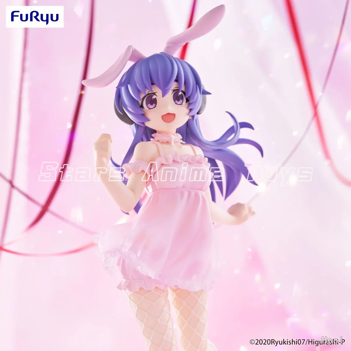【Pré venda】 Original FuRyu BiCute Bunnies Figura Higurashi No Naku Koro Ni Sotsu Hanyuu Coleção Modelo Figura de animação Brinquedos