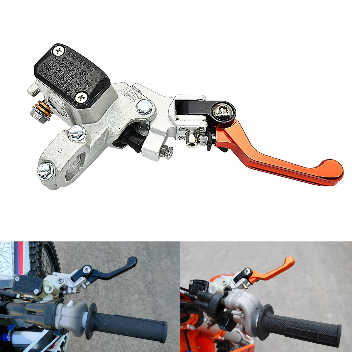 

Motocross Right Brake Master Cylinder Clutch Pump Brake Lever For KTM SX SX-F EXC EXC-F XC XC-W XC-F TPI 6Days 125-530 2008-2023