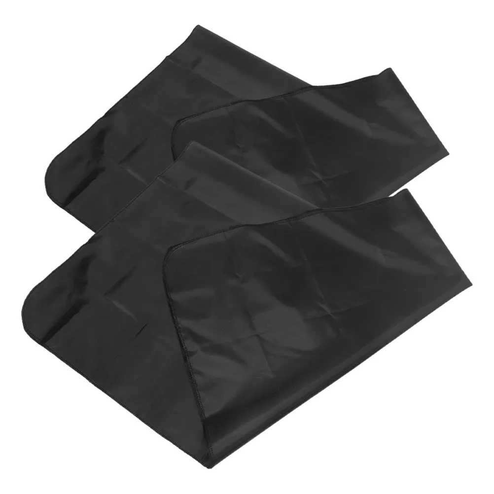 

2Pcs Waterproof Car Seat Covers Oxford Cloth Nylon Blend Heavy Duty Rear Seat Protectors Polyester Automotive Accessories