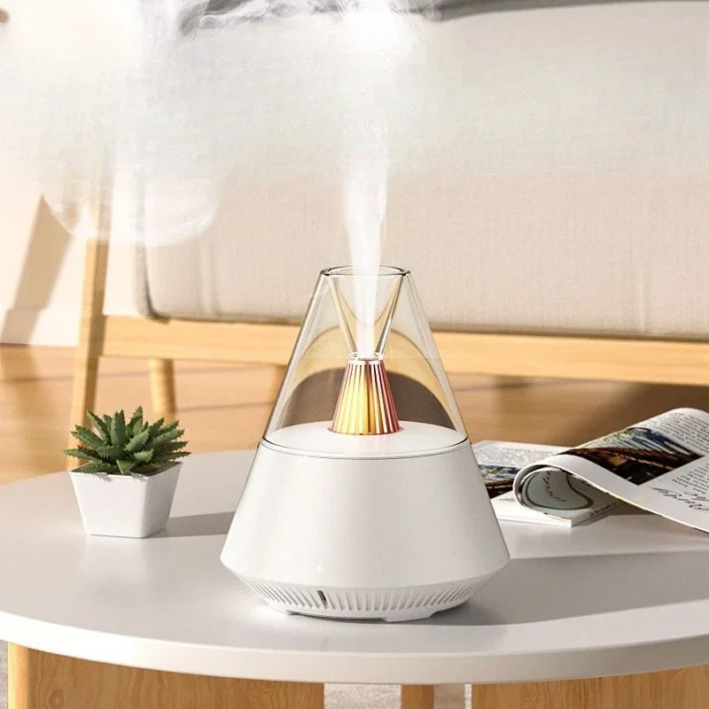 New retro bedroom home nostalgia automatic hydration silent desktop night light air purifier
