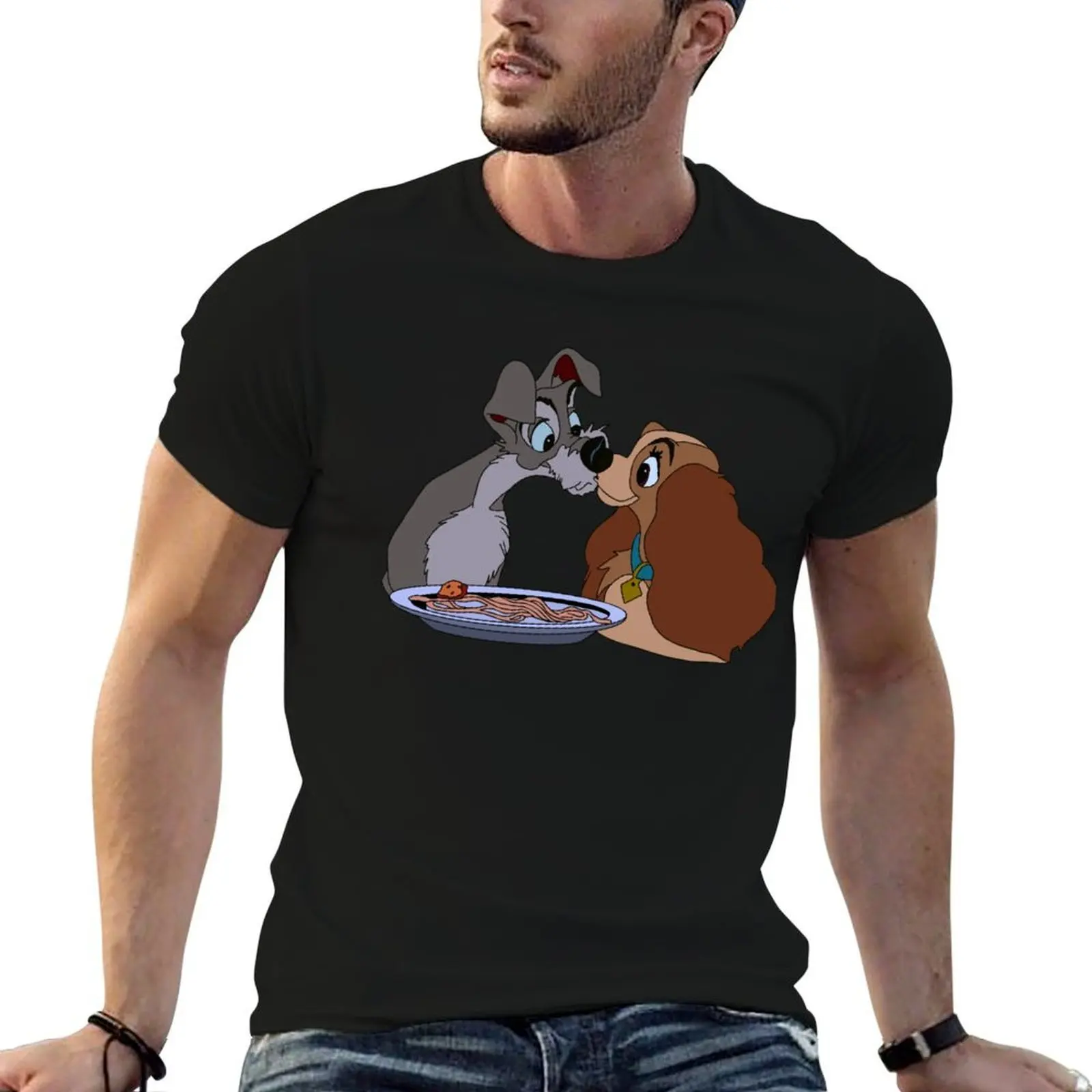 Puppy love T-Shirt anime t shirts oversize t shirts for man pack white t shirts cotton 100% T-shirt