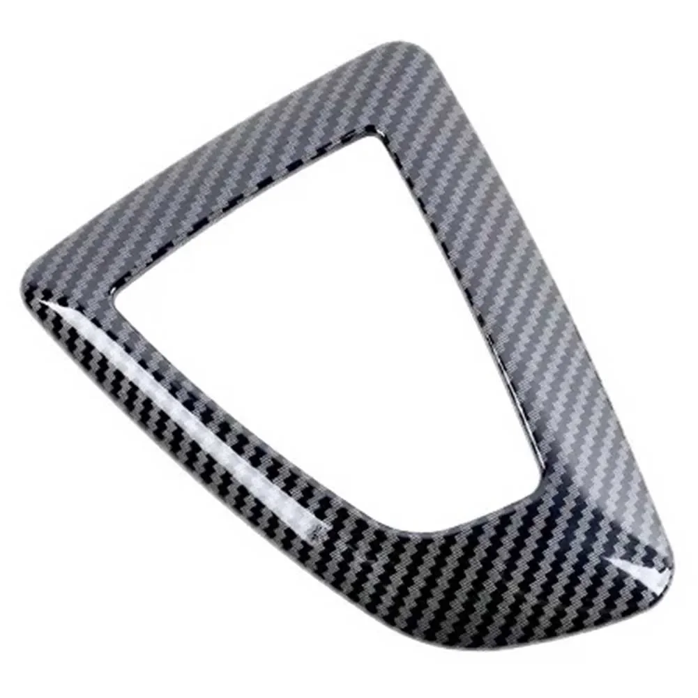 Carbon Fiber Trim Shifter Base Center Console Replacement Carbon Fiber Texture Custom Fit Design For BMW F20 F21 F22 F23